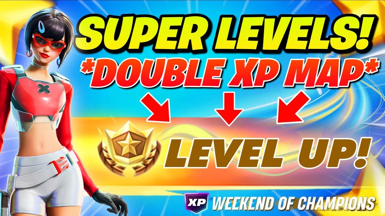 *NEW* SUPERCHARGED Fortnite XP MAP How To LEVEL UP FAST in CHAPTER 6 SEASON 4! (FAST XP)