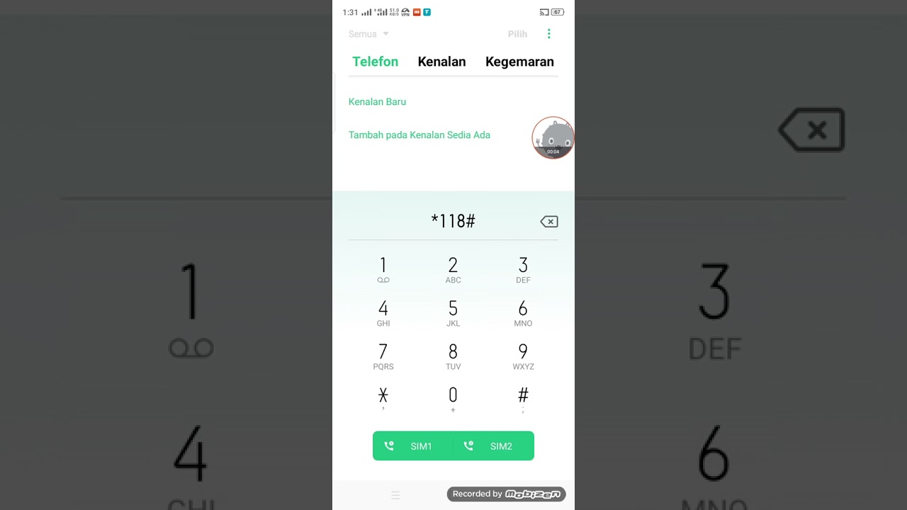 cara nak share top-up u mobile
