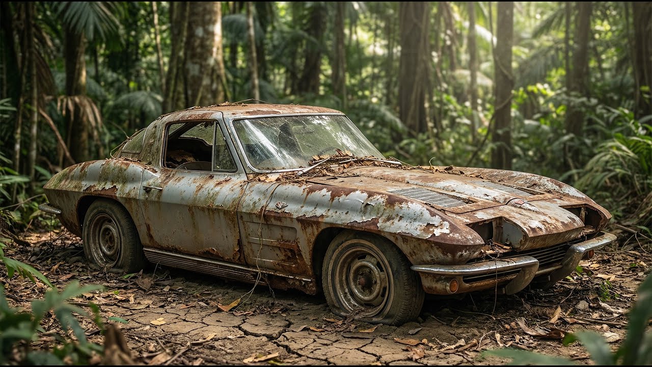 One of America’s Rarest Cars Restored in Complete Silence | asmr car restoration
