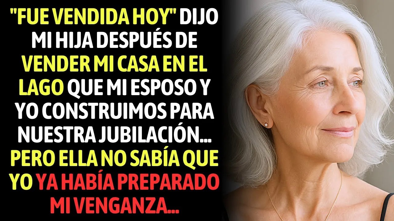 Fue Vendida Hoy Dijo Mi Hija Después De Vender Mi Casa En El Lago, Pero Ella No Sabía