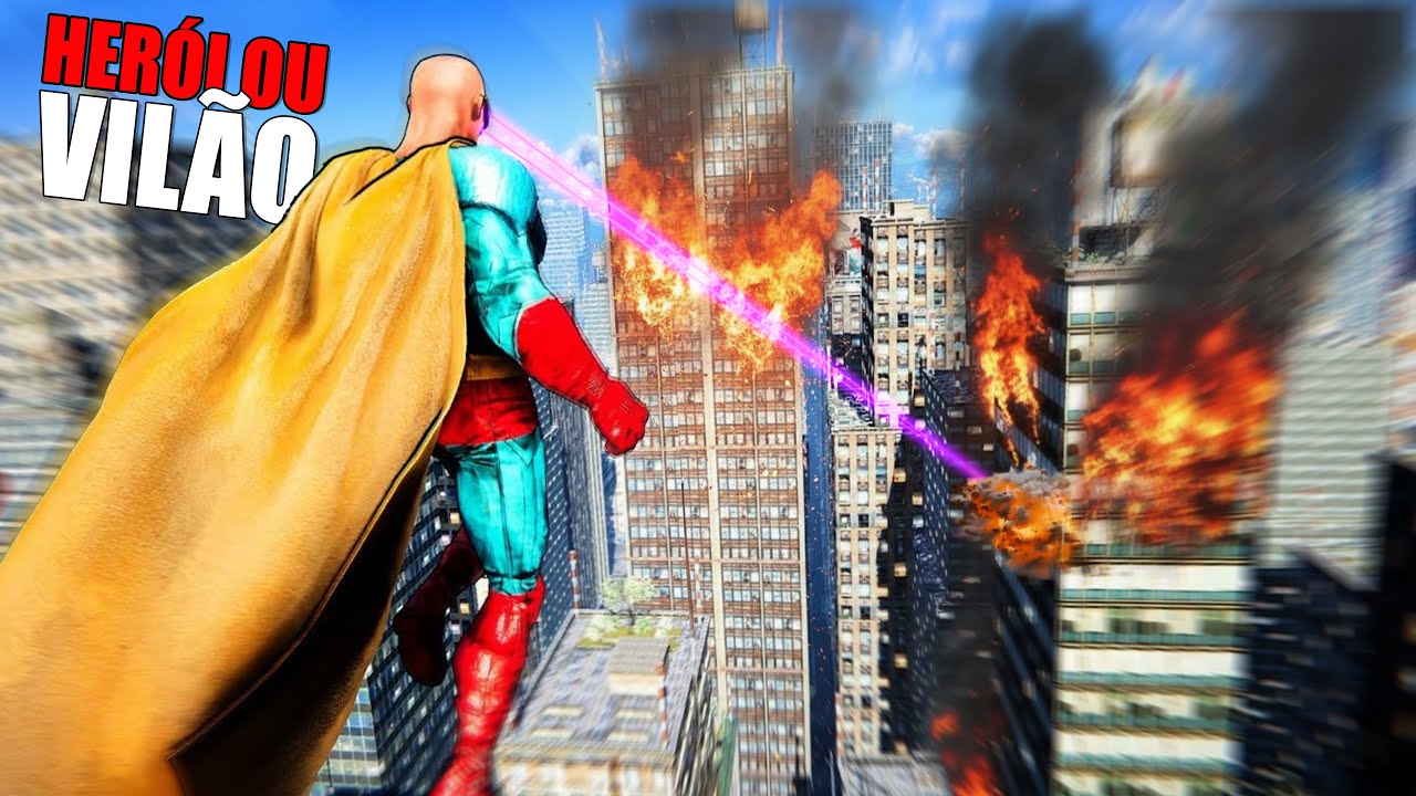 Tentei ser o mocinho, mas vire VILÃO! no Superhero Simulator