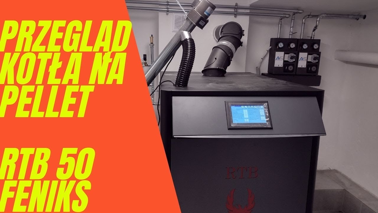 🔥Przegląd roczny kotła  na pellet RTB Feniks 50 (46kW) w zakładzie produkcyjnym pod Gdańskiem