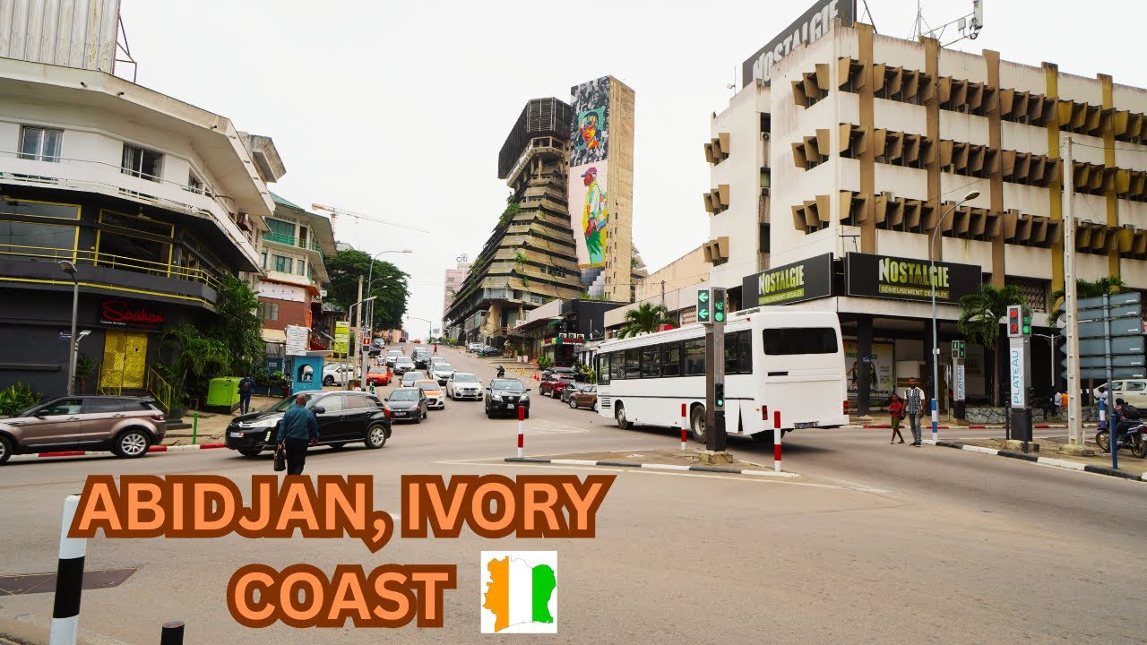 Downtown Abidjan, City walking tour
