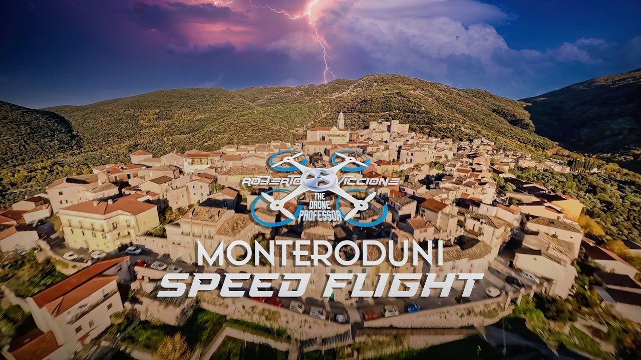 Monteroduni (IS) FPV Drone Speed Flight!