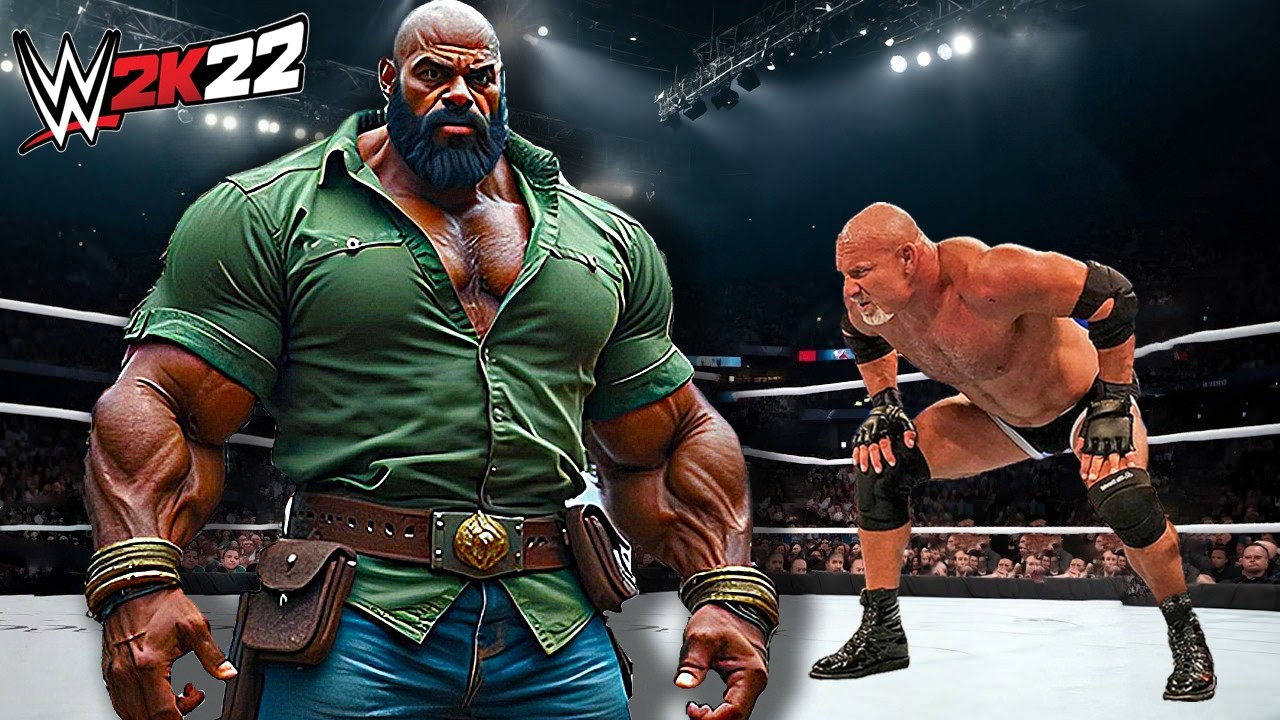 Goldberg vs. Keitaro Issi (WWE 2K22)