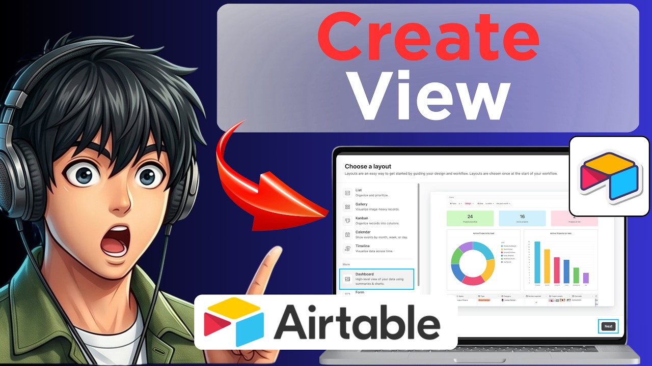 Как создать представление в Airtable (простое руководство)