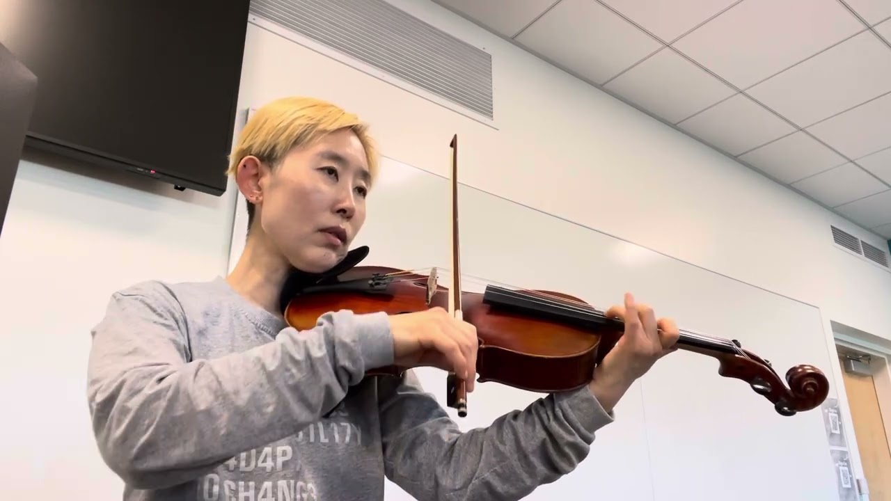 (w2m9y1) beginner’s viola 직장인 초보 비올라 Telemann Concerto in G Major Double, mv I, Viola I, slow