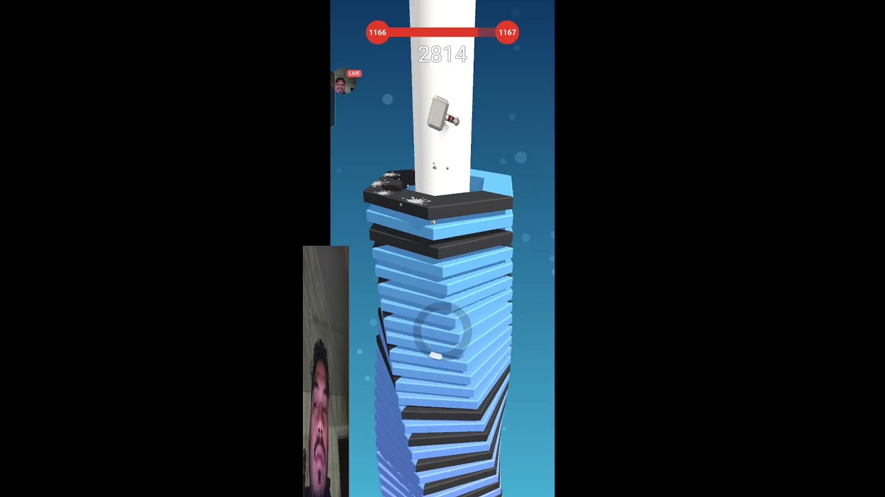 Stack Ball PLATFORM LIVE GAMEPLAY#shorts #shotsfeed #trending #viral #foryou #roblox