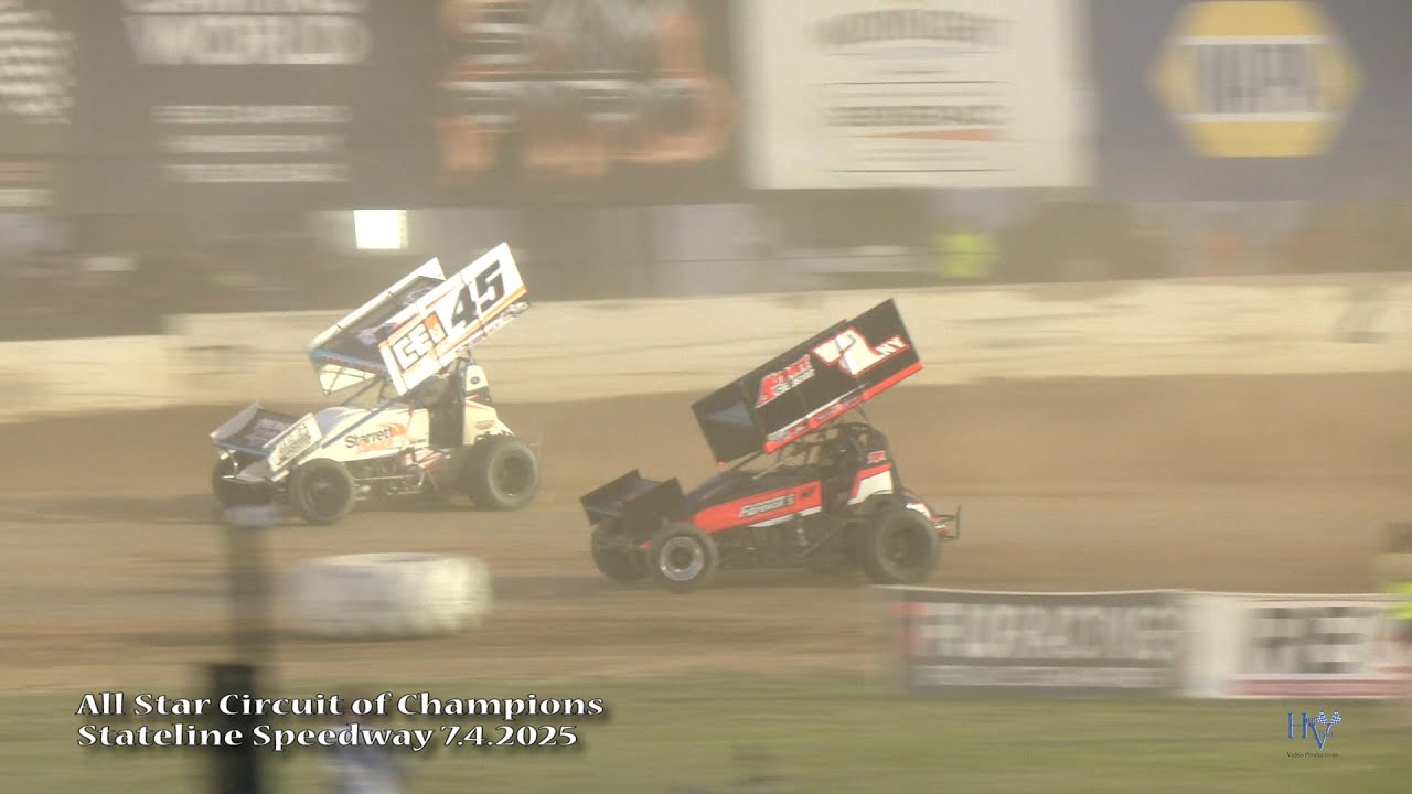 All Star highlights - Stateline Speedway July 4, 2025