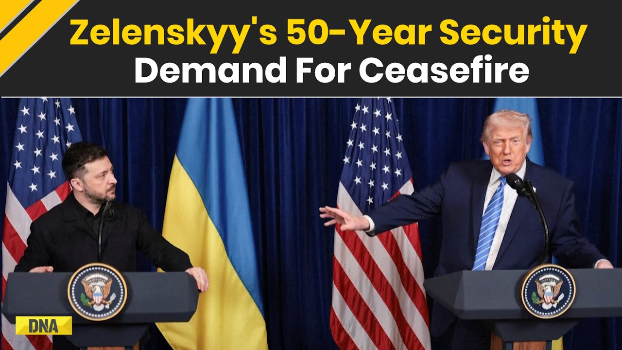 Trump Zelensky Meeting: Zelenskyy Asks Trump For 50 Years Of Security Guarantee | Russia Ukraine War