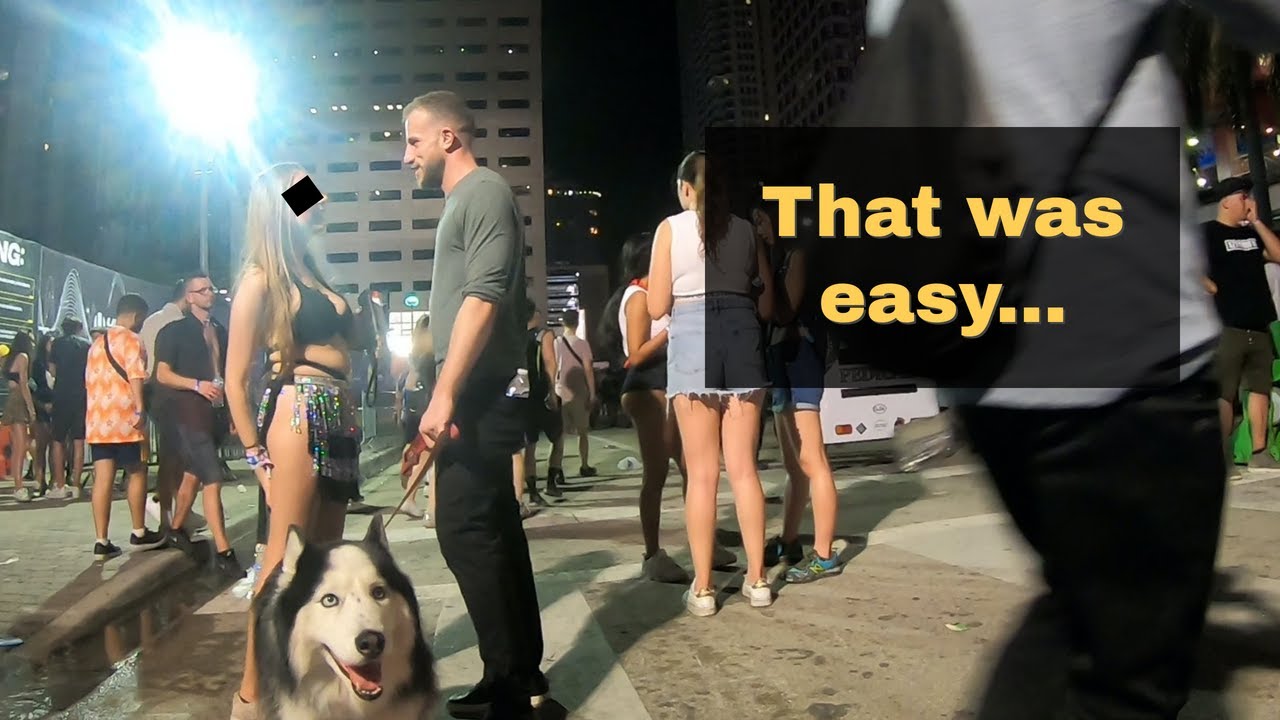 SHAMELESSLY hitting on a cute girl