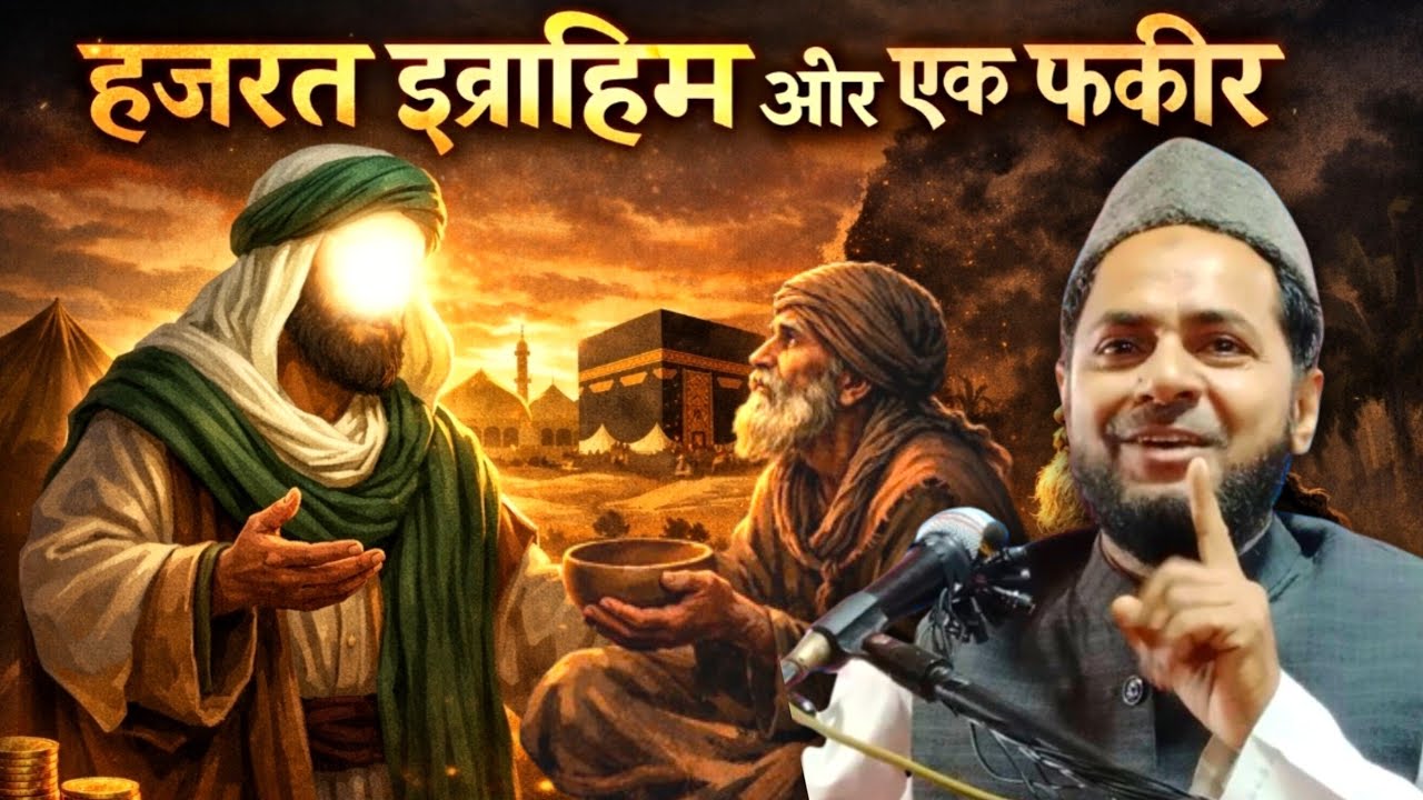 Ramzan: Hazrat Ibrahim aur ek fakir Ka emotional Waqia By Maulana Jarjis ansari