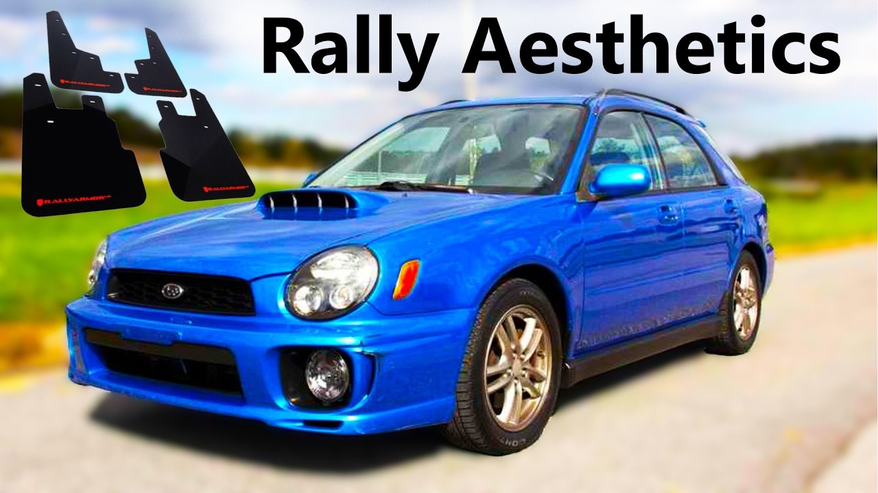 RallyArmor Mudflaps Subaru Install | Bugeye wrx