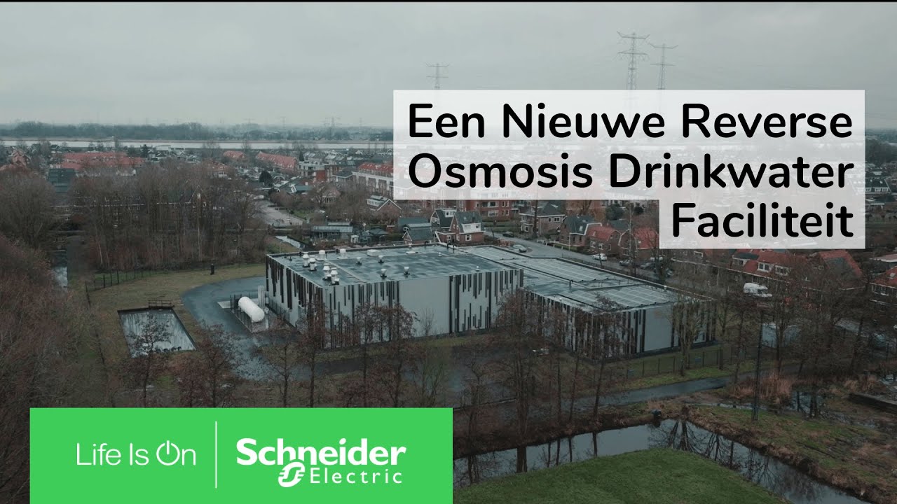 Oasen Drinkwater's nieuwe reverse osmosis drinkwater faciliteit | Schneider Electric