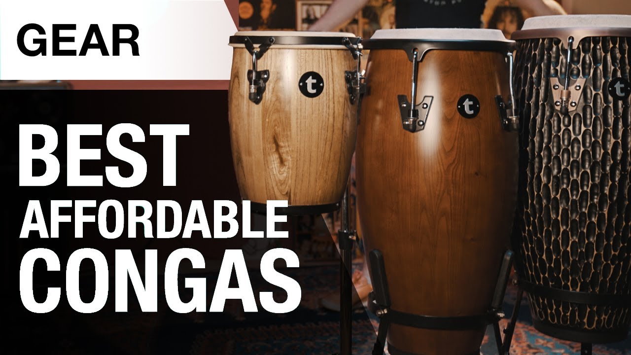 3 great and affordable congas | Thomann Classic, Mastercraft, Street | Sound Demo