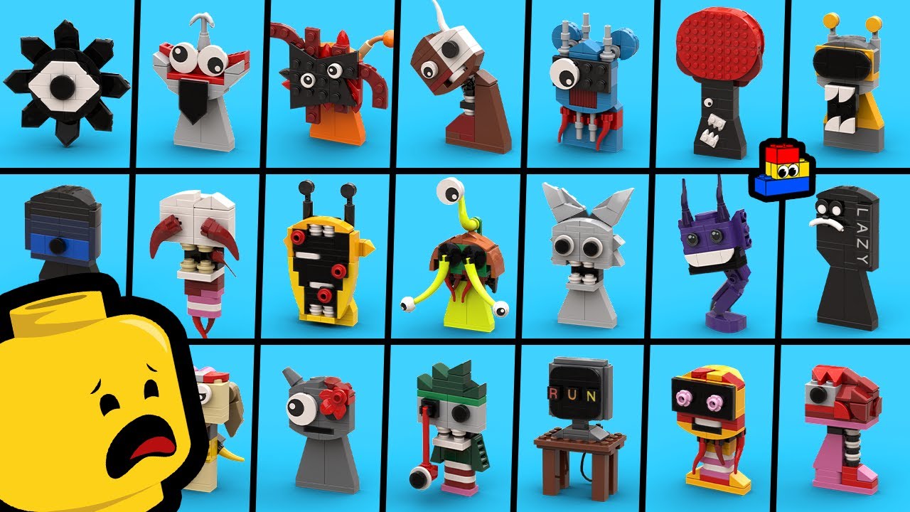 LEGO Sprunki: How to Build PHASE 3 (Every Character) - Sprunki Incredibox