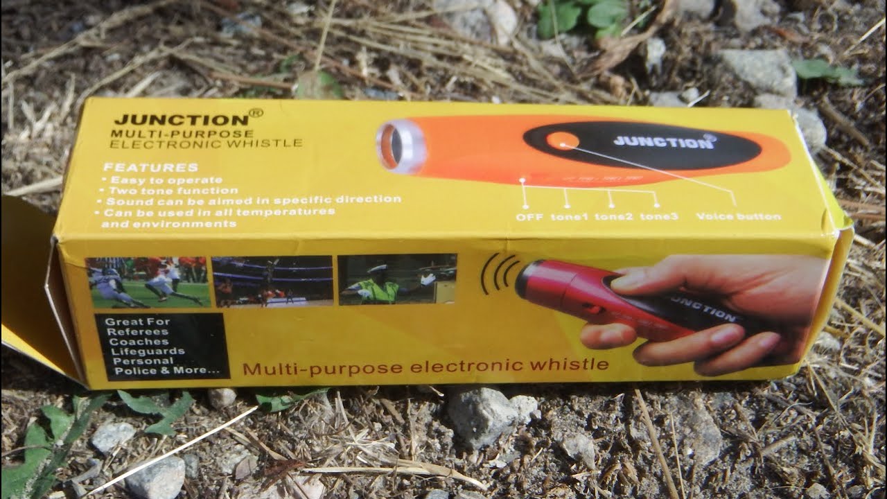 OKANAGAN HIKING - BEAR ATTACK PROTECTION - 120dB - ELECTRONIC WHISTLE - GADGET from AMAZON
