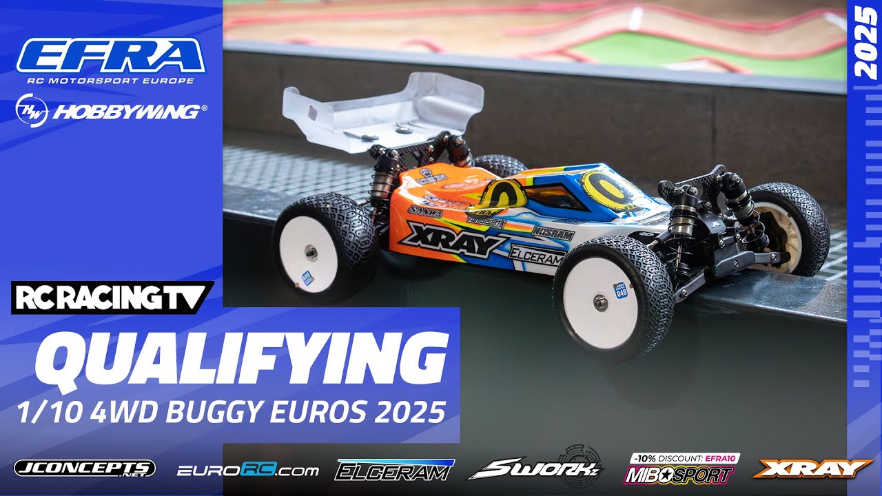 Qualifying EFRA 1/10 4WD Buggy Euros 2025