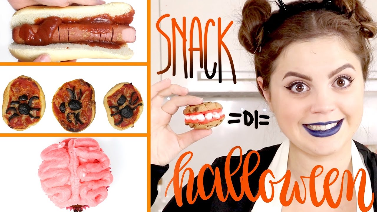 4 SNACK DI HALLOWEEN FACILISSIMI ▷ #creamyricette