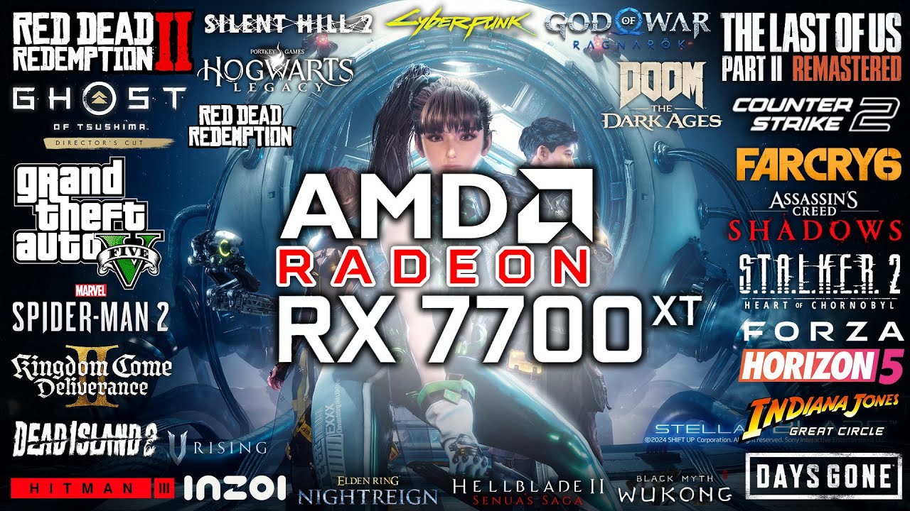 RX 7700 XT in 2025 - Test in 26 Games (1440p)
