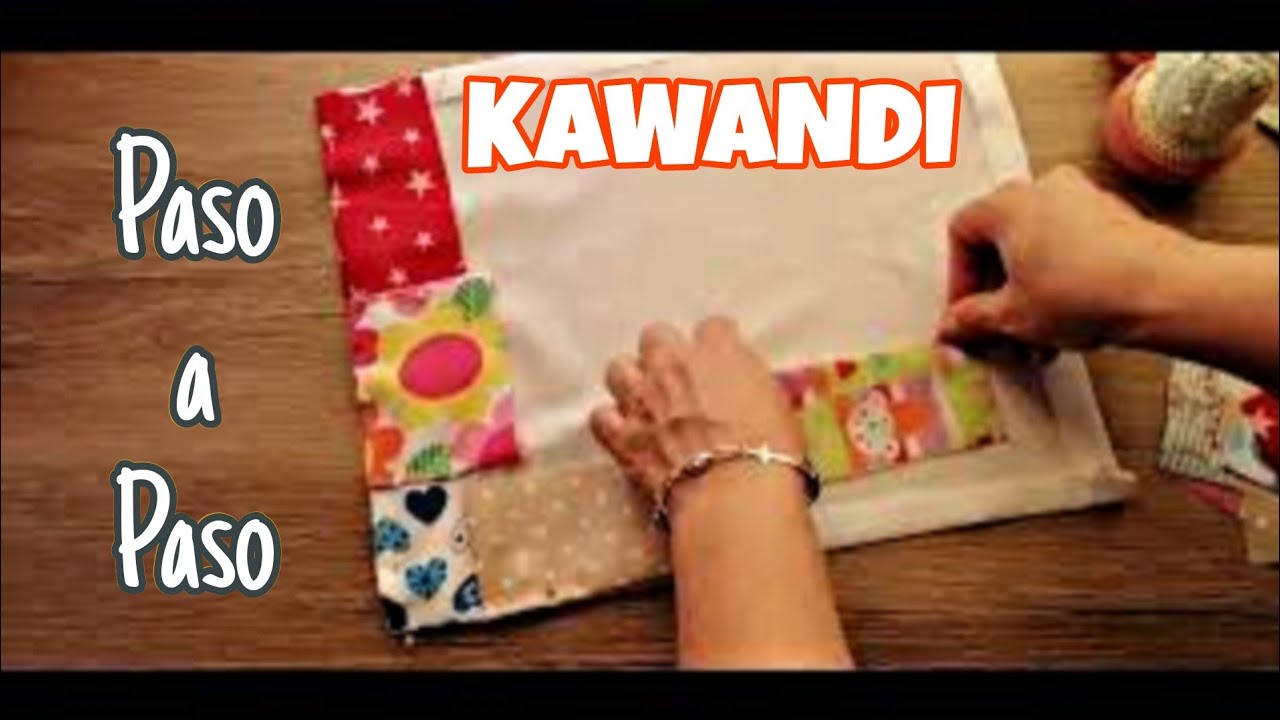 Aprende KAWANDI Una Forma Diferente de Reutilizar Nuestras Telas / Quilting y Patchwork
