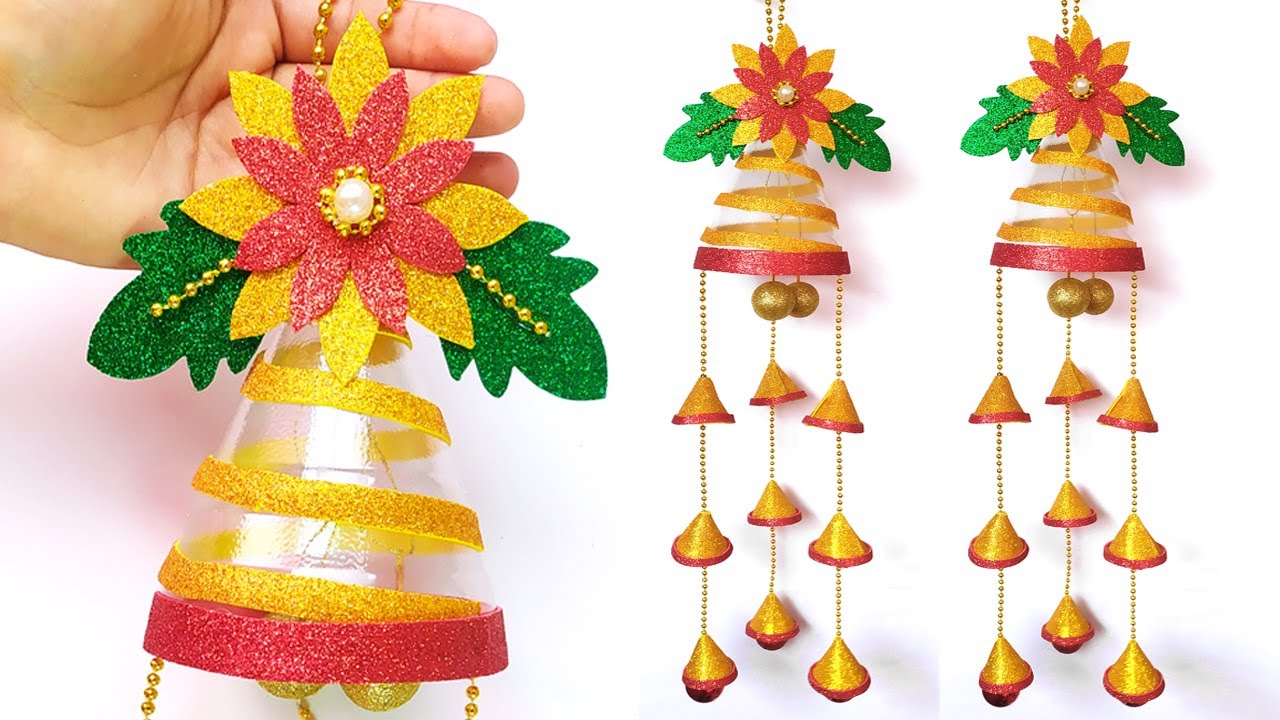 🎅MARAVILLOSA CAMPANA NAVIDEÑA de BOTELLA PLÁSTICA🎅FANTÁSTICAS Manualidades NAVIDEÑAS con BOTELLAS