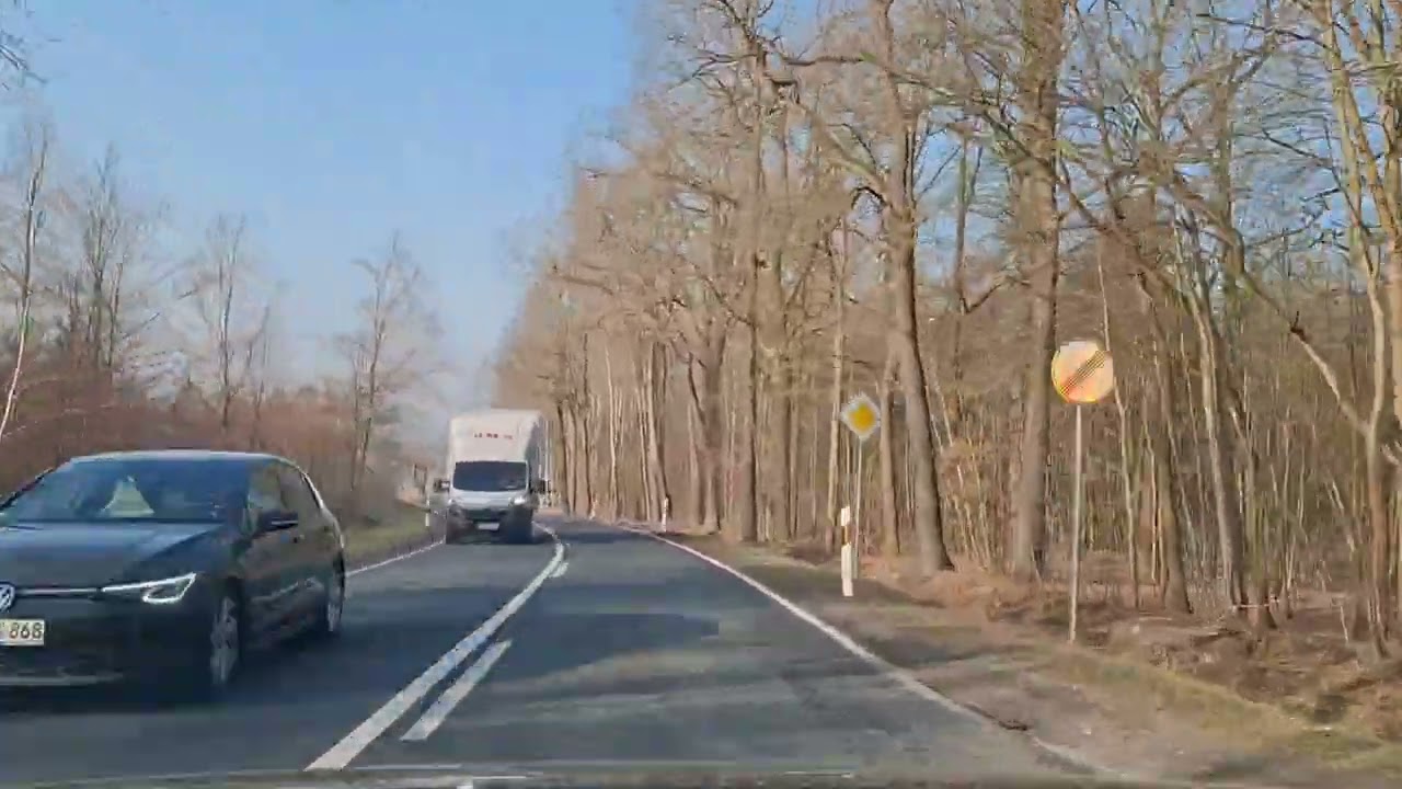 Einmal nach Wermsdorf hin und zurück 10.03.2025 #Auto #car #Wermsdorf