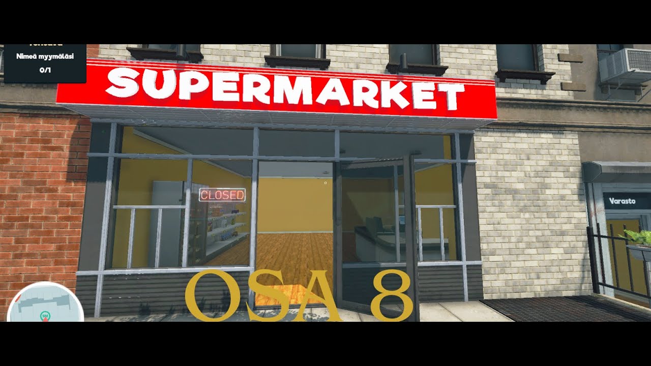 Palkkasin ensimmäisen työntekijän supermarket simulaatorissa