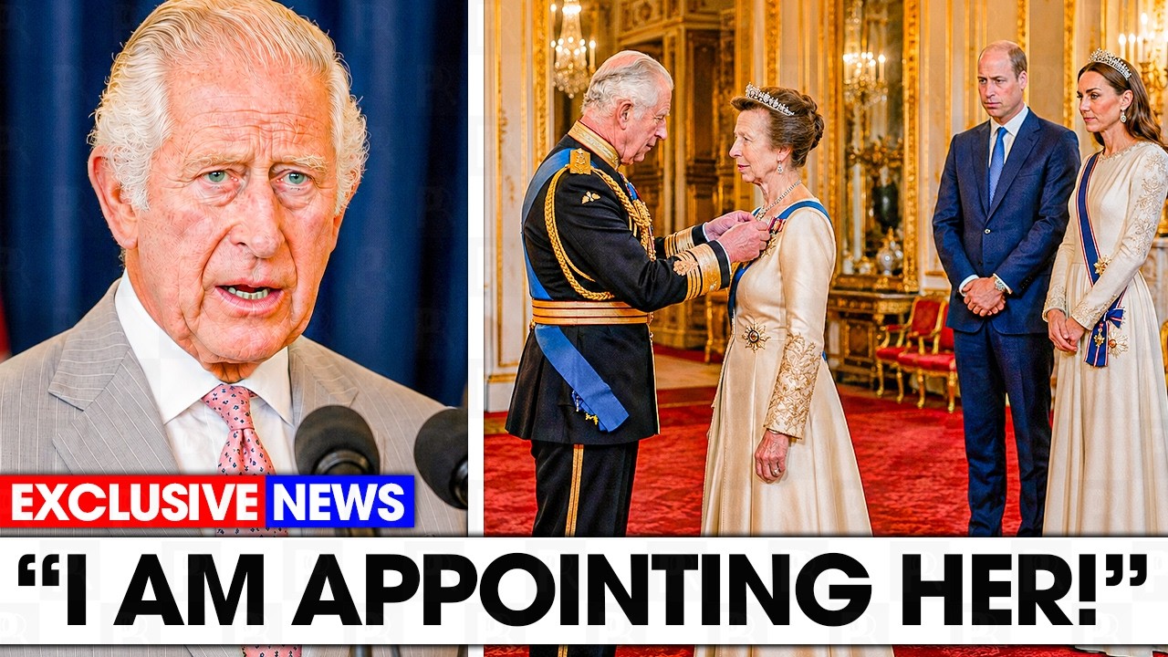 King Charles STUNS Britain With SHOCKING Decision to Hand Princess Anne Full Palace Authority!