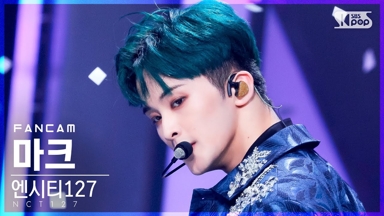 [안방1열 직캠4K] 엔시티127 마크 'Prologue+Favorite(Vampire)' (NCT127 MARK FanCam)│@SBS Inkigayo_2021.10.31.