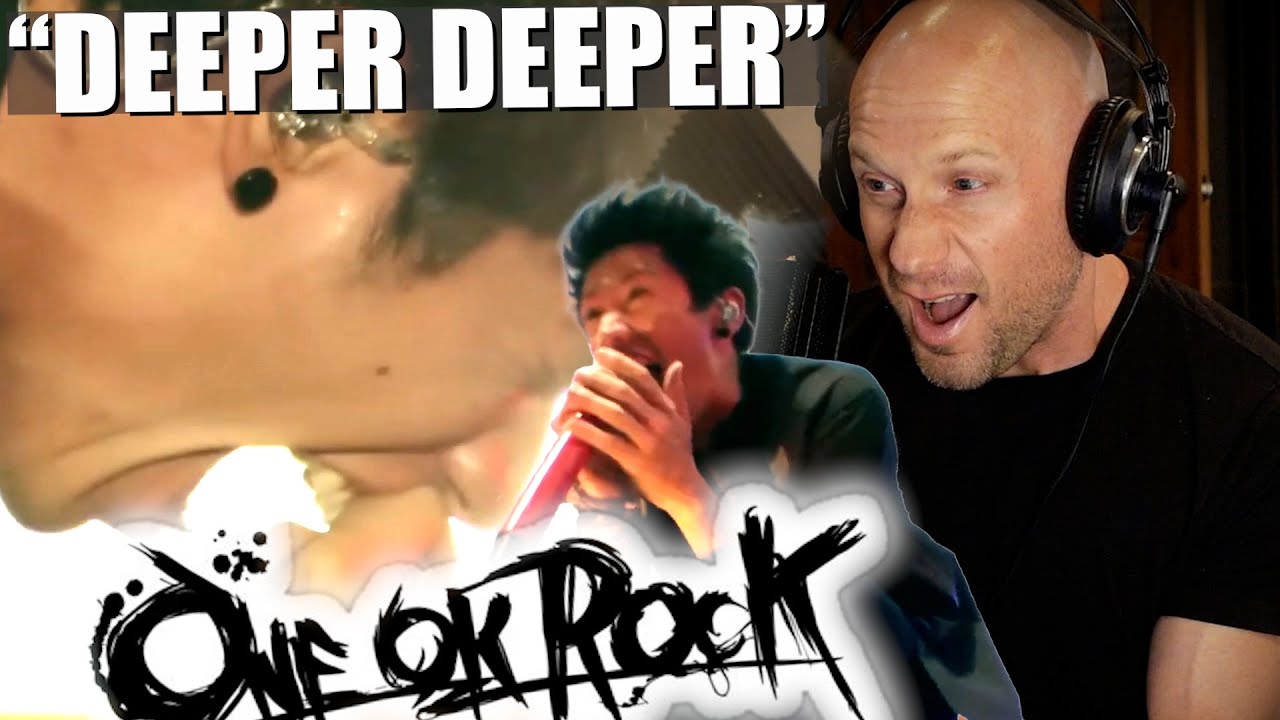 Первая реакция и анализ вокала - Deeper Deeper (Live) ONE OK ROCK