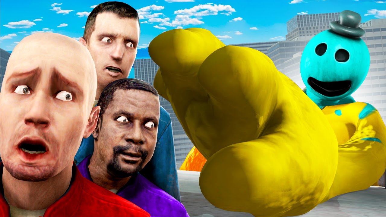 ГИГАНТСКИЙ ДОУИ АТАКУЕТ ГОРОД! УГАР И БЕЗУМИЕ В Garry`s Mod