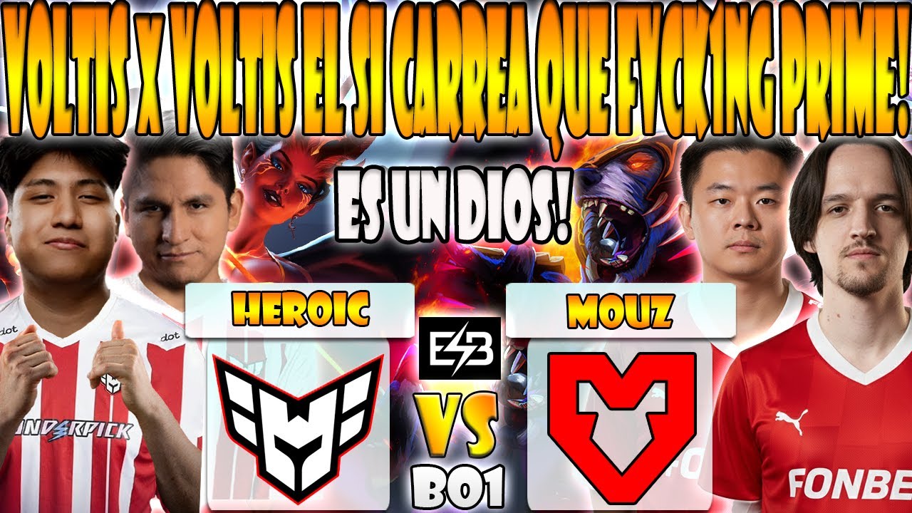 HEROIC vs MOUZ [BO1] WISPER, SCOFIELD, DAVA LAMA VS CRYSTALLIS, MIDONE, SELERI-BLAST SLAM 5-DOTA-ESB