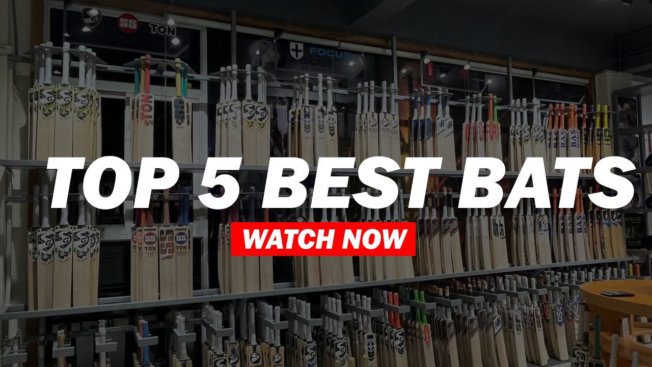 Top 5 Best Performing Bats | English Willow Bat | Cricket | Cricket Marketplace