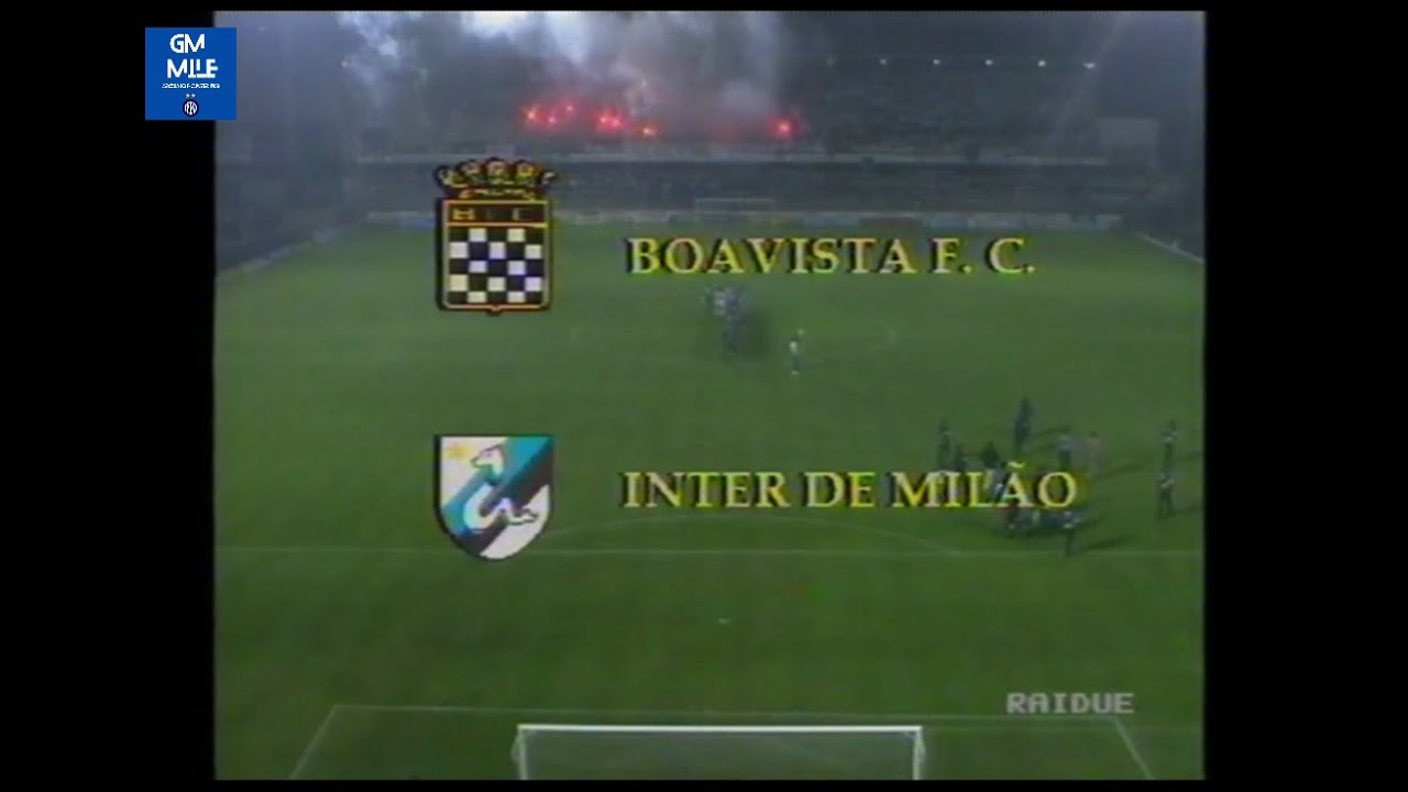 1991-92 (32' And Coppa UEFA - 17-09-1991) Boavista-INTER 2-1 [Marlon,Barny,D.Fontolan] HLTS Rai2