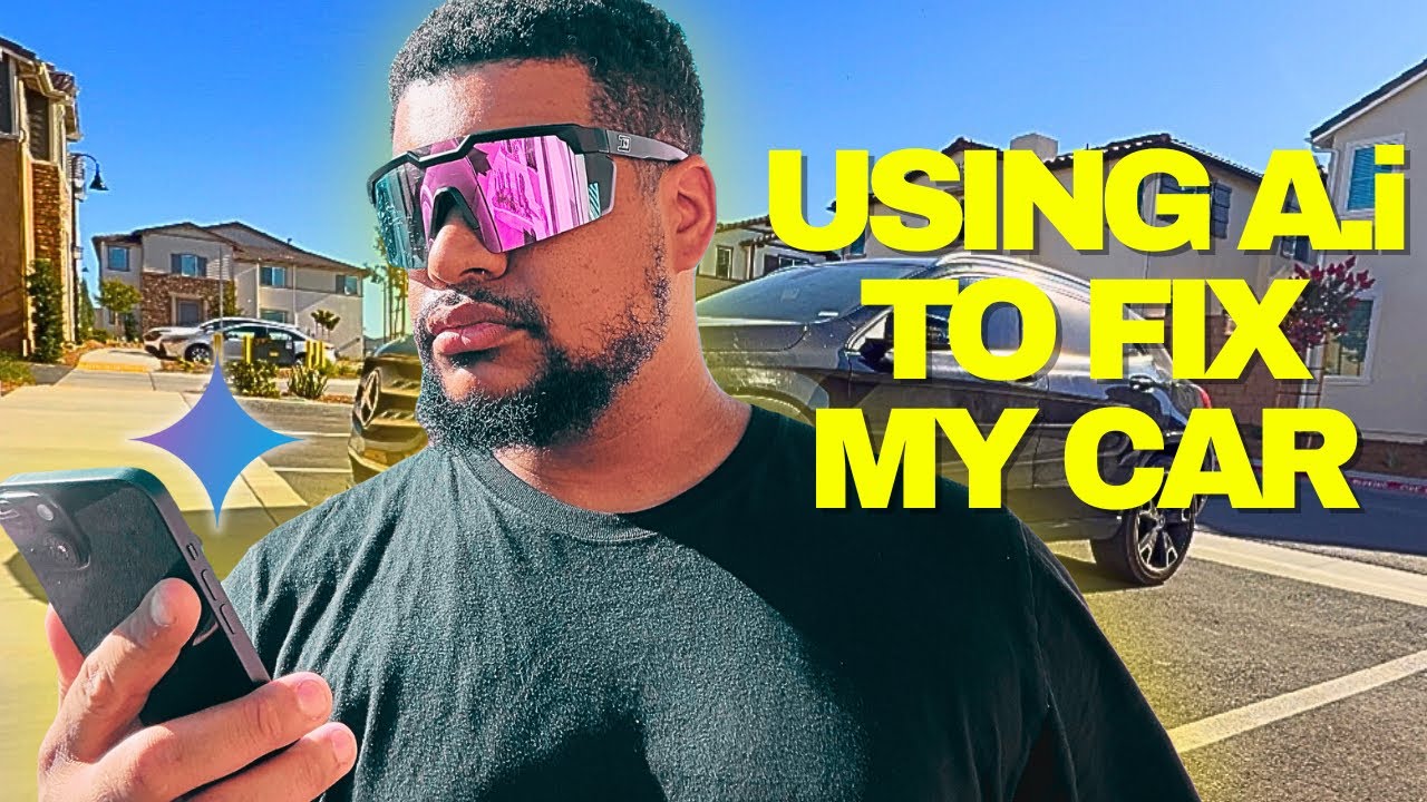 Using A.i to FIX MY CAR❗️ GOOGLE GEMINI Live