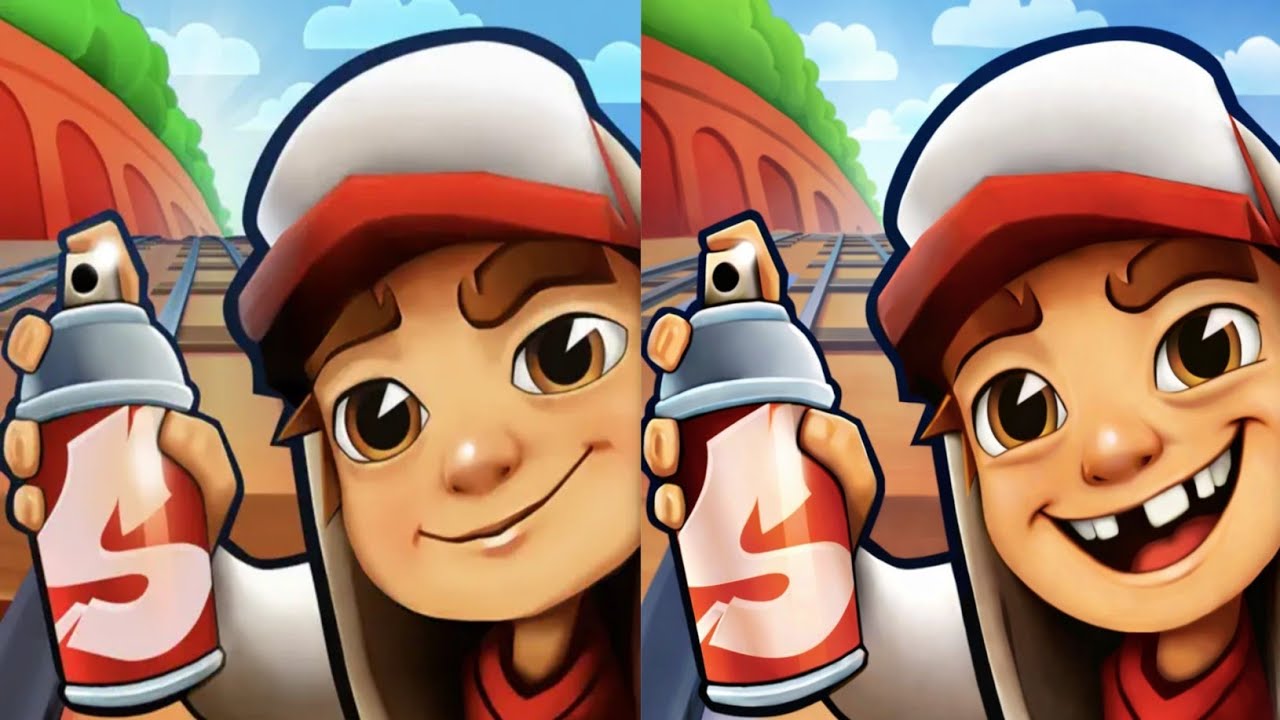 Subway surfers classic 🆚 Roblox Subway surfers Map Comparison 