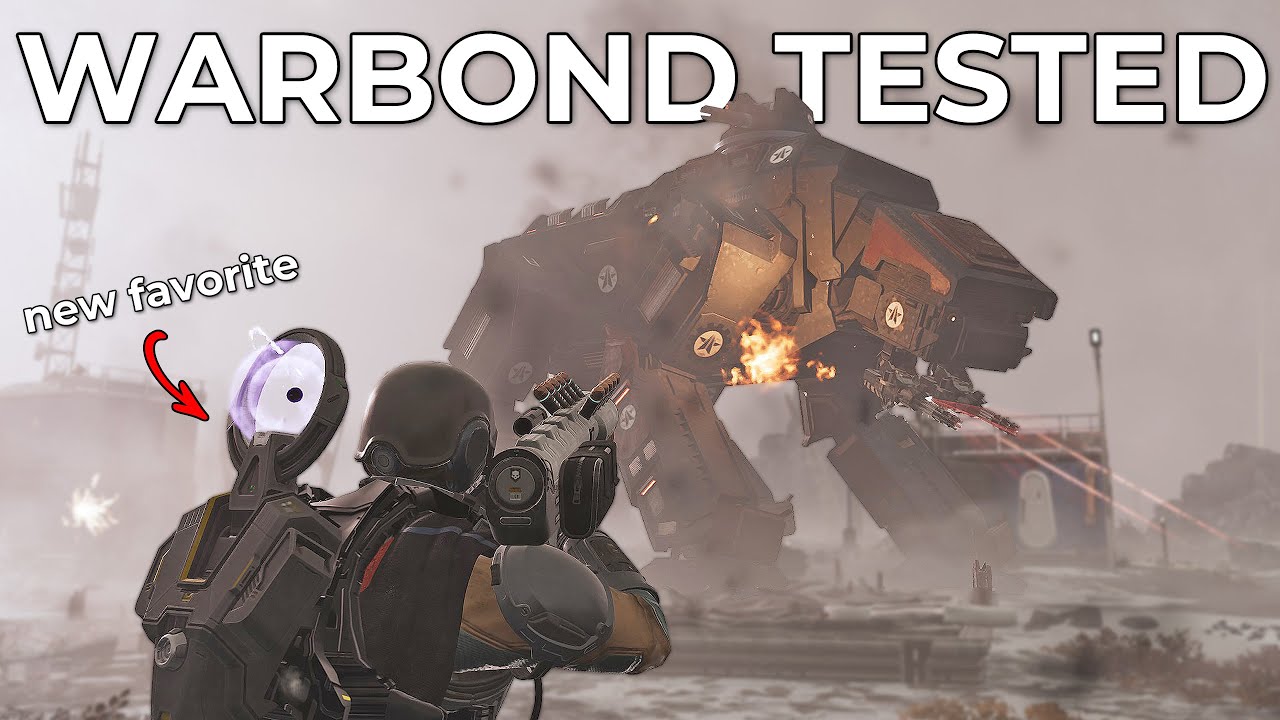 Helldivers 2 &mdash; Я протестировал ВСЁ в &laquo;Контрольной группе&raquo; New Warbond