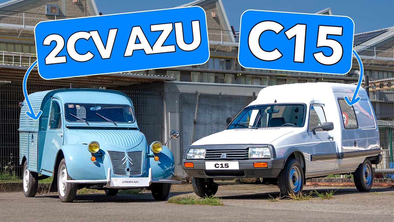 CITROËN C15 Y 2CV AZU | Dos CLÁSICOS del motor en la fábrica DONDE SE CREARON