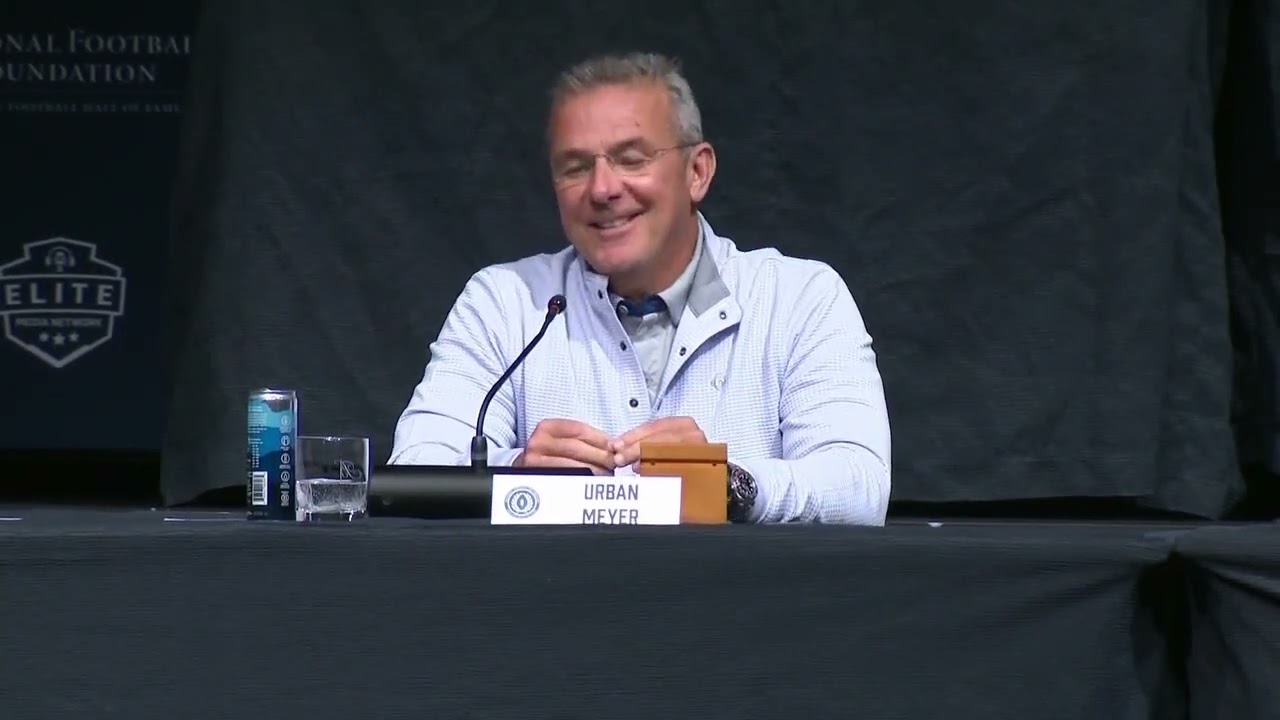 Florida Football | Urban Meyer 2025 College Football Hall of Fame Press Conference