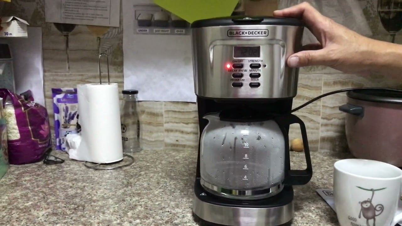 BLACK+ DECKER DCM85 Coffee Maker 12 Cup