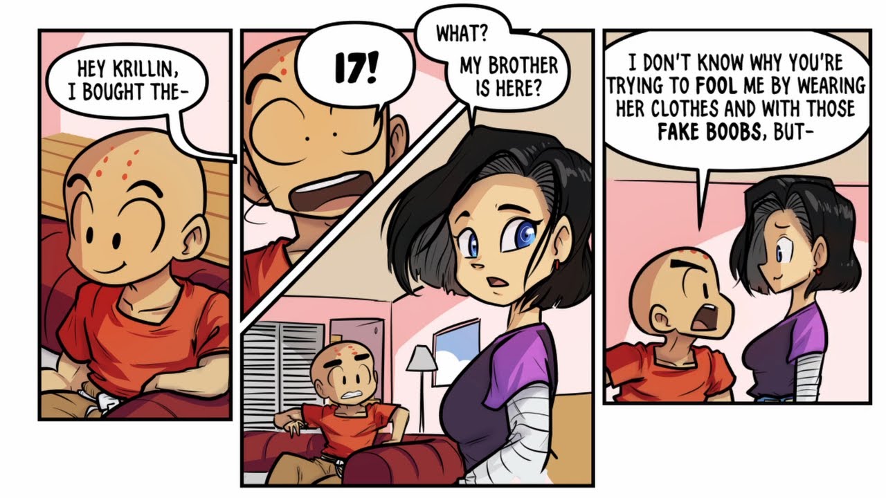 Krillin VS Hair | Dragon Ball Comic Dub