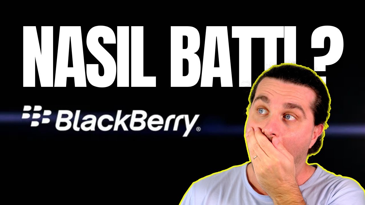 BlackBerry efsanesinin çöküşü: Zirveden en dibe!