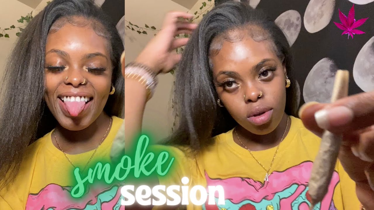 smoke session & chill with me | night time vibe 🌻