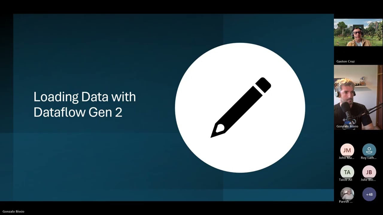 SQL database in Fabric Ep  2  Integrations  Dataflows, notebooks, and reports by Gaston and Gonzalo