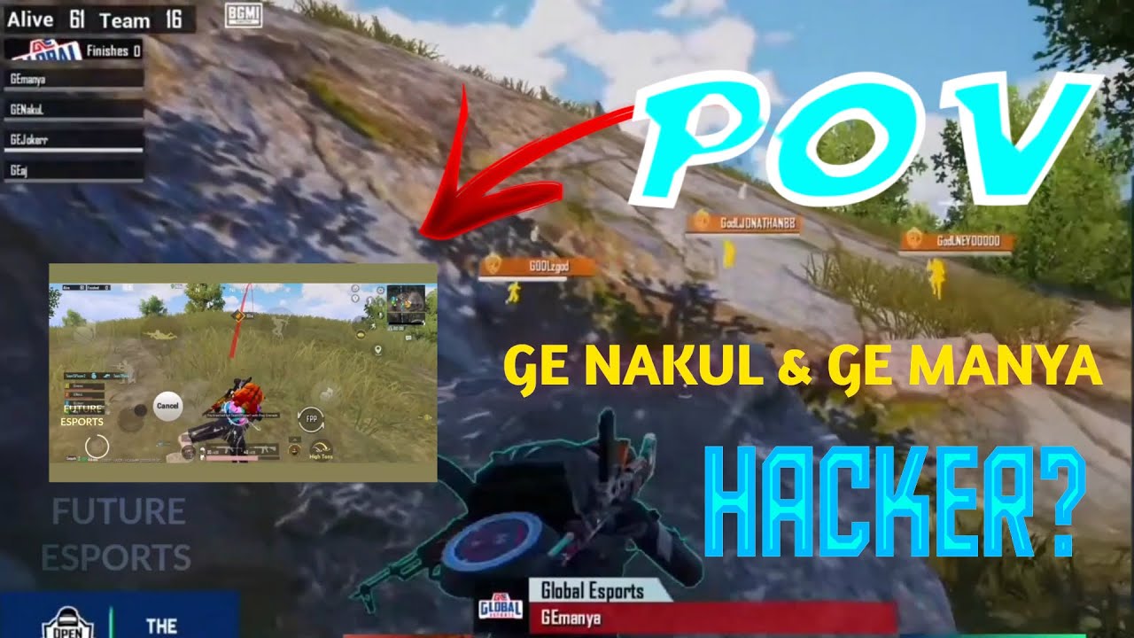 POV OF GE NAKUL AND GE MANYA ON HACKING ALLEGATION | GLOBAL ESPORTS | HACKING OR SKILL?