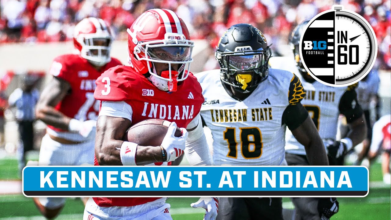 Kennesaw St. at Indiana | Sept. 8, 2025 | B1G Football in 60