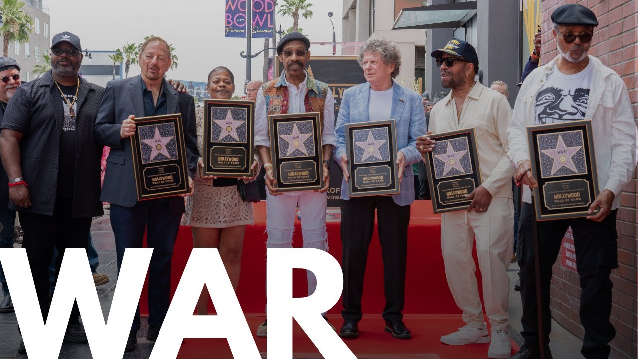 WALK OF FAME CEREMONY - WAR (HIGHLIGHTS)