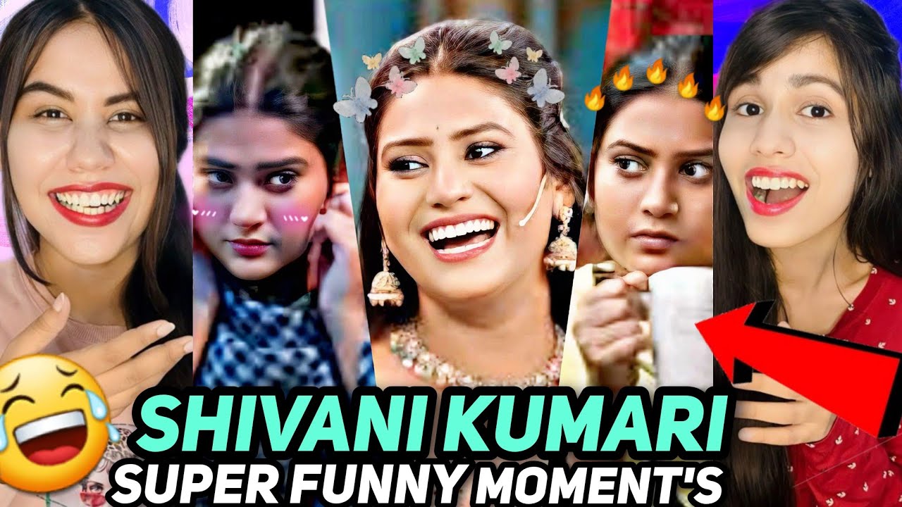 Reaction On Shivani Kumari Cute & Sooper Funniest Moments 😂🔥  | Sana Makbul & Shivani