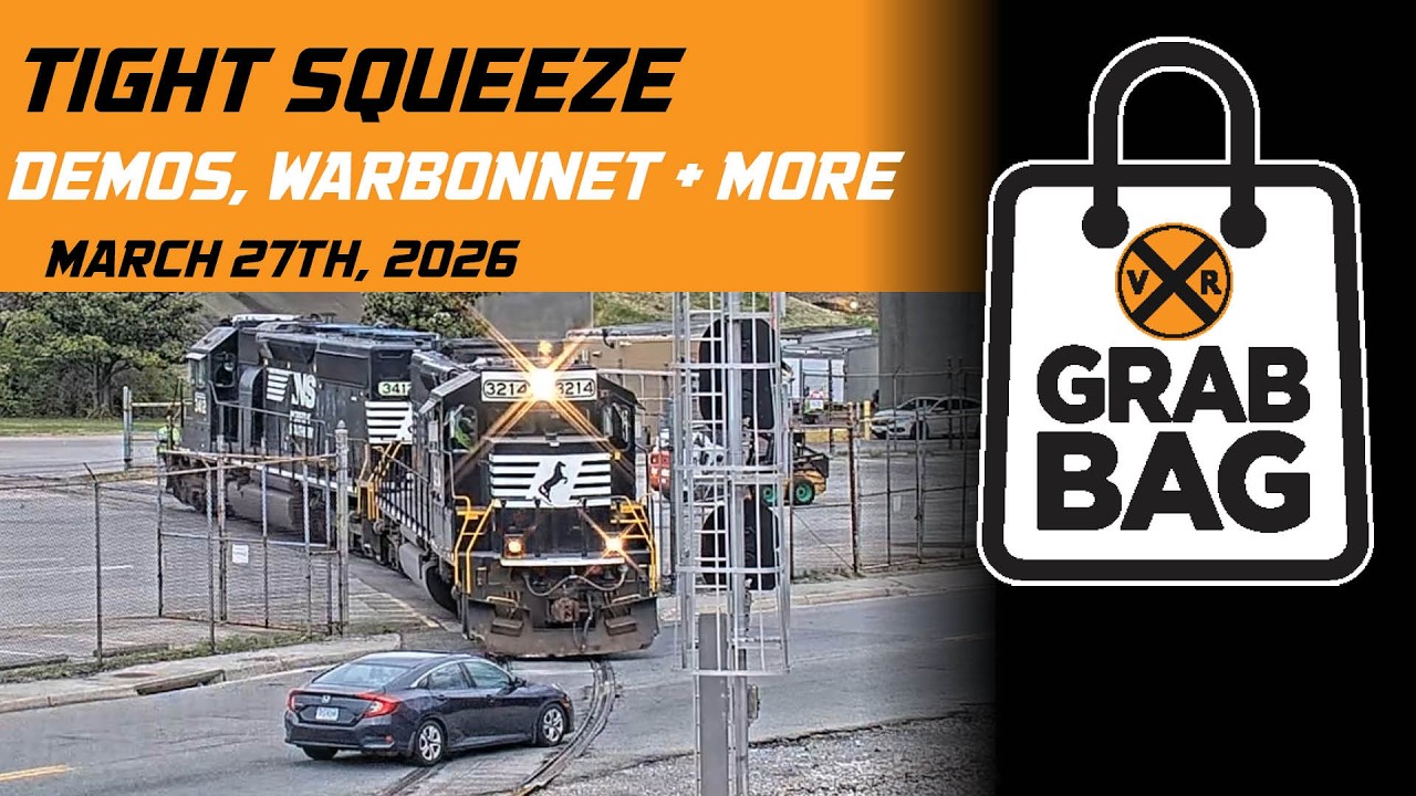 Grab Bag: Tight Squeeze, UP America 250, BNSF Warbonnets + More! | Weekly Top Trains (March 2026)